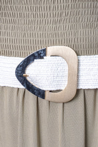 Tigga Belt in White
