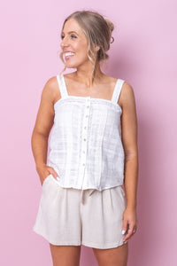 Josette Top in White