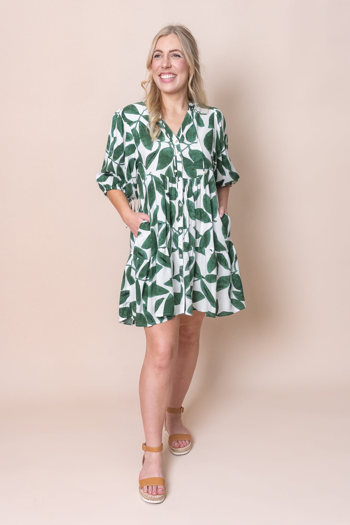 Bobbi Dress in Green