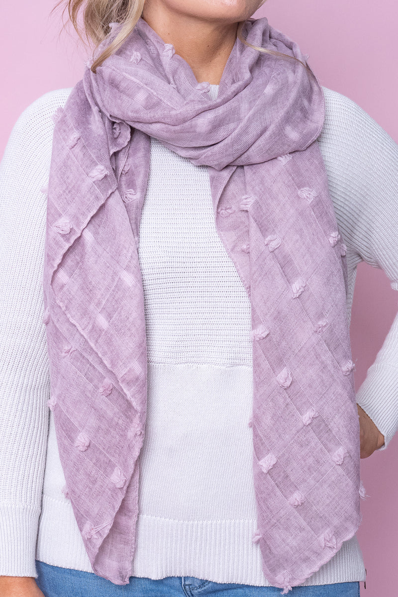 Ophelia Scarf in Lilac