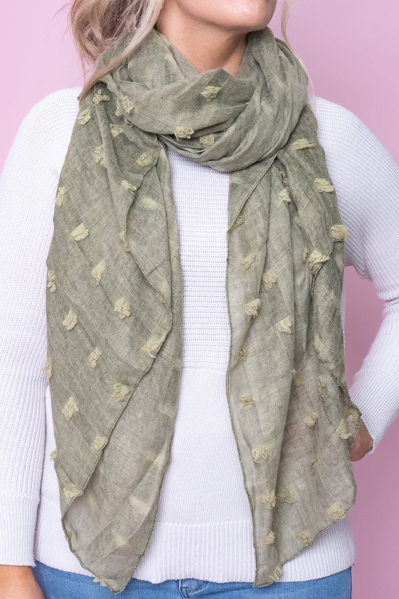 Ophelia Scarf in Olive