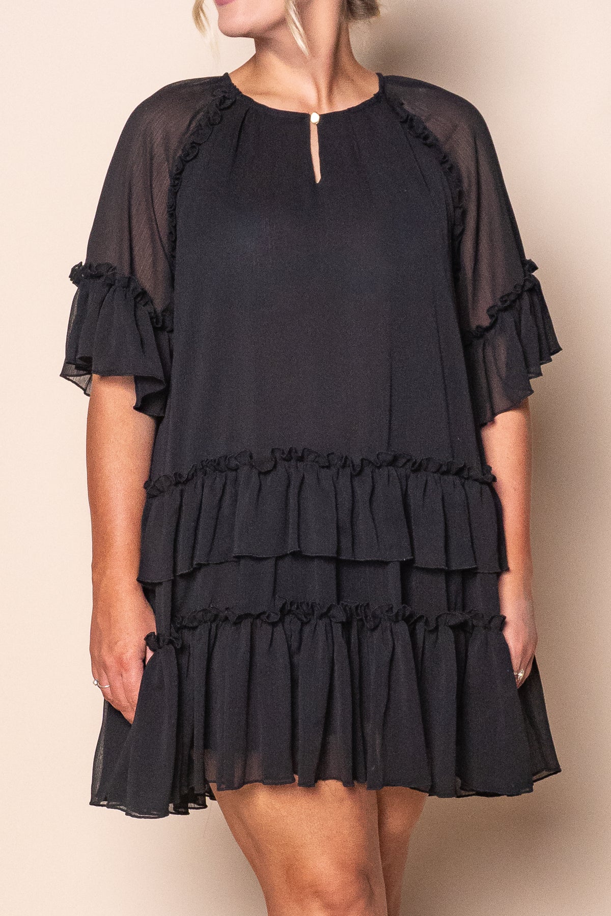 Bella Mini Dress in Black