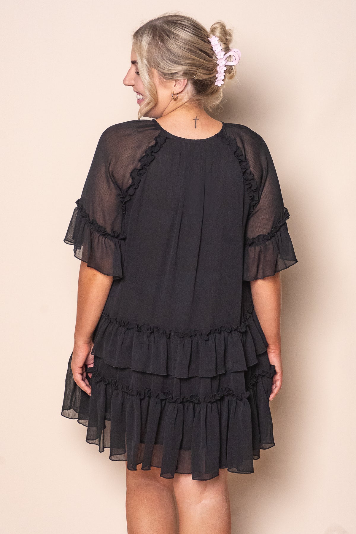 Bella Mini Dress in Black