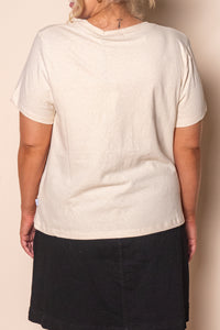 Bobbi Regular Tee in Vanilla - All About Eve