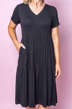 Stefanie Dress in Black