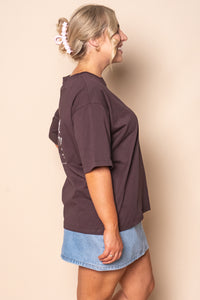 Bloom Tee in Chocolate - Silent Theory