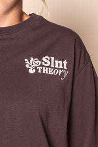 Bloom Tee in Chocolate - Silent Theory