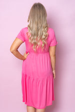 Stefanie Dress in Pink