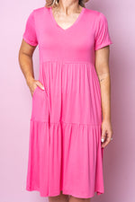 Stefanie Dress in Pink