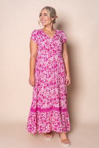 Merridy Maxi Dress in Pink