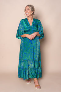 Freja Maxi Dress in Green