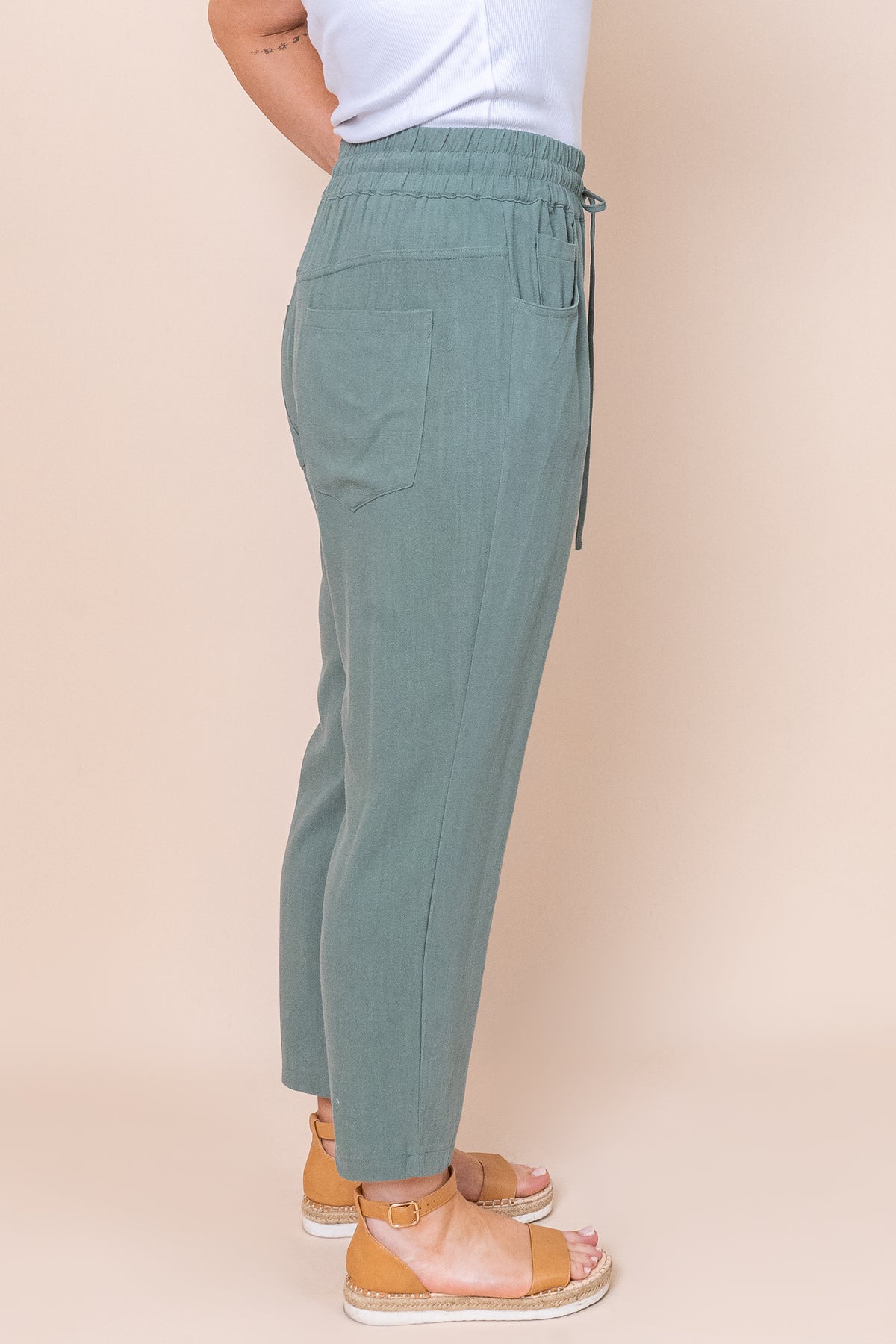 Gabriel Pants in Sea Green