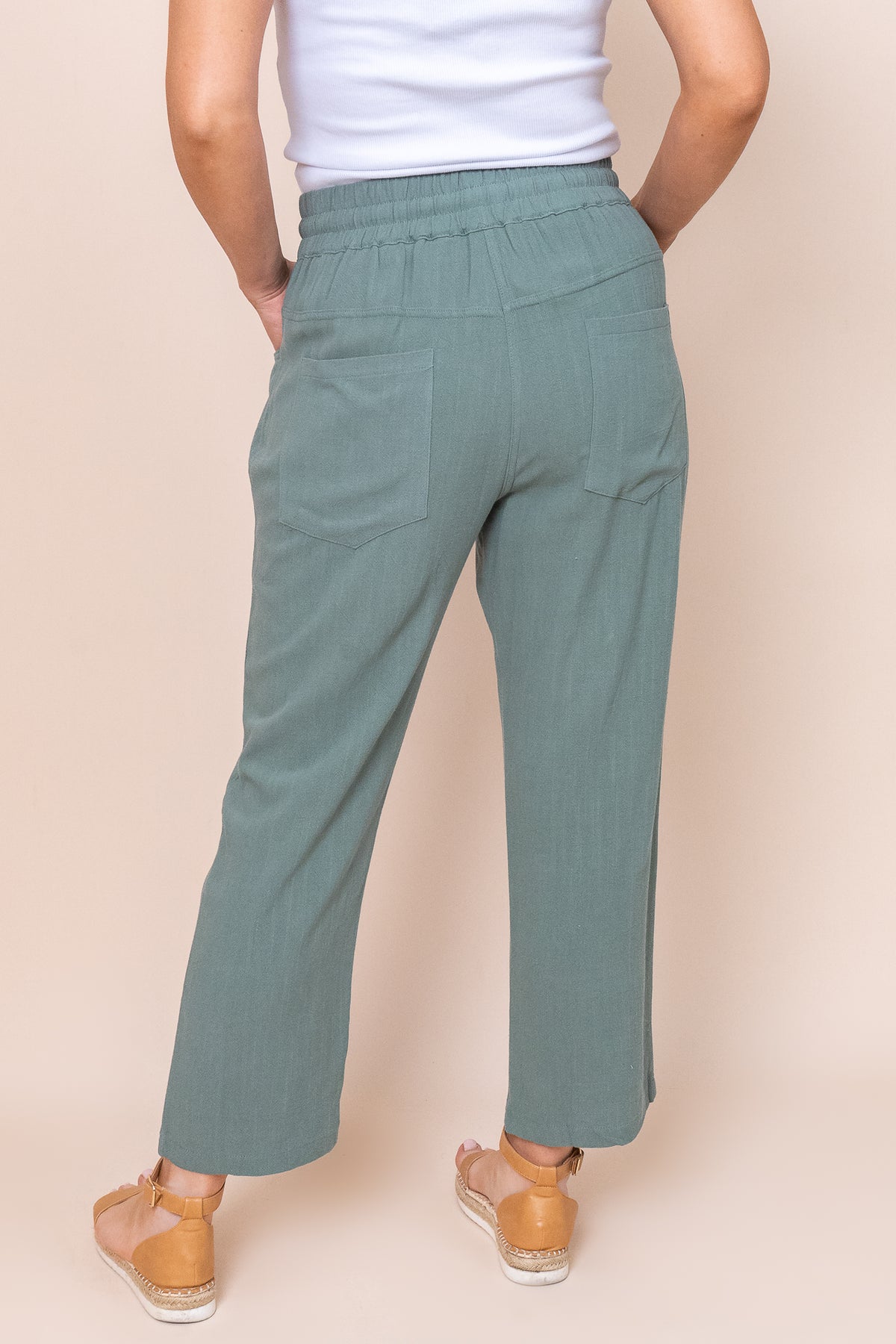 Gabriel Pants in Sea Green