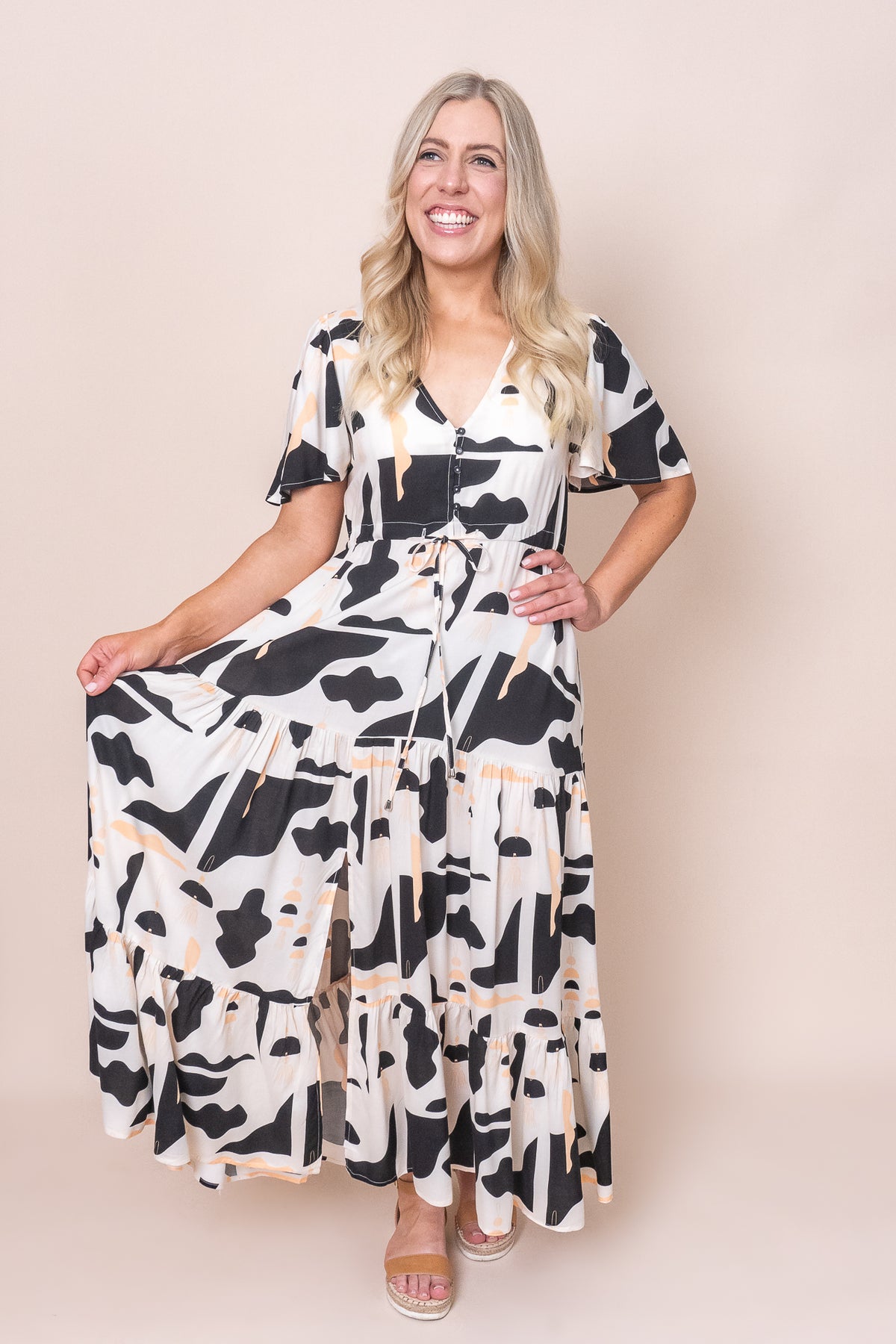 Lori Dress in Ivory - Final Sale