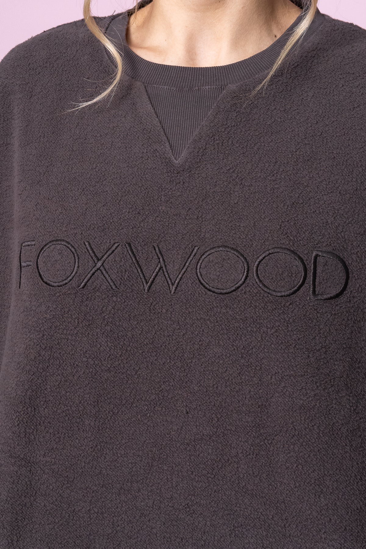 Cozy Simplified Crew in Brown - Foxwood