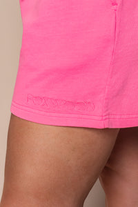 Classic Shorts in Neon Rose - Foxwood