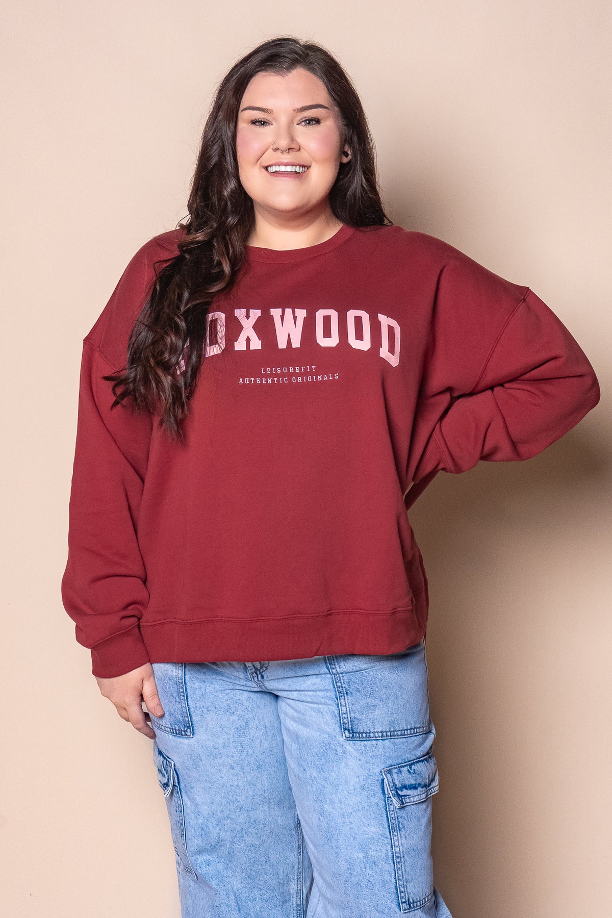 Interval Crew in Rust/Light Pink - Foxwood