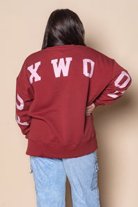 Interval Crew in Rust/Light Pink - Foxwood