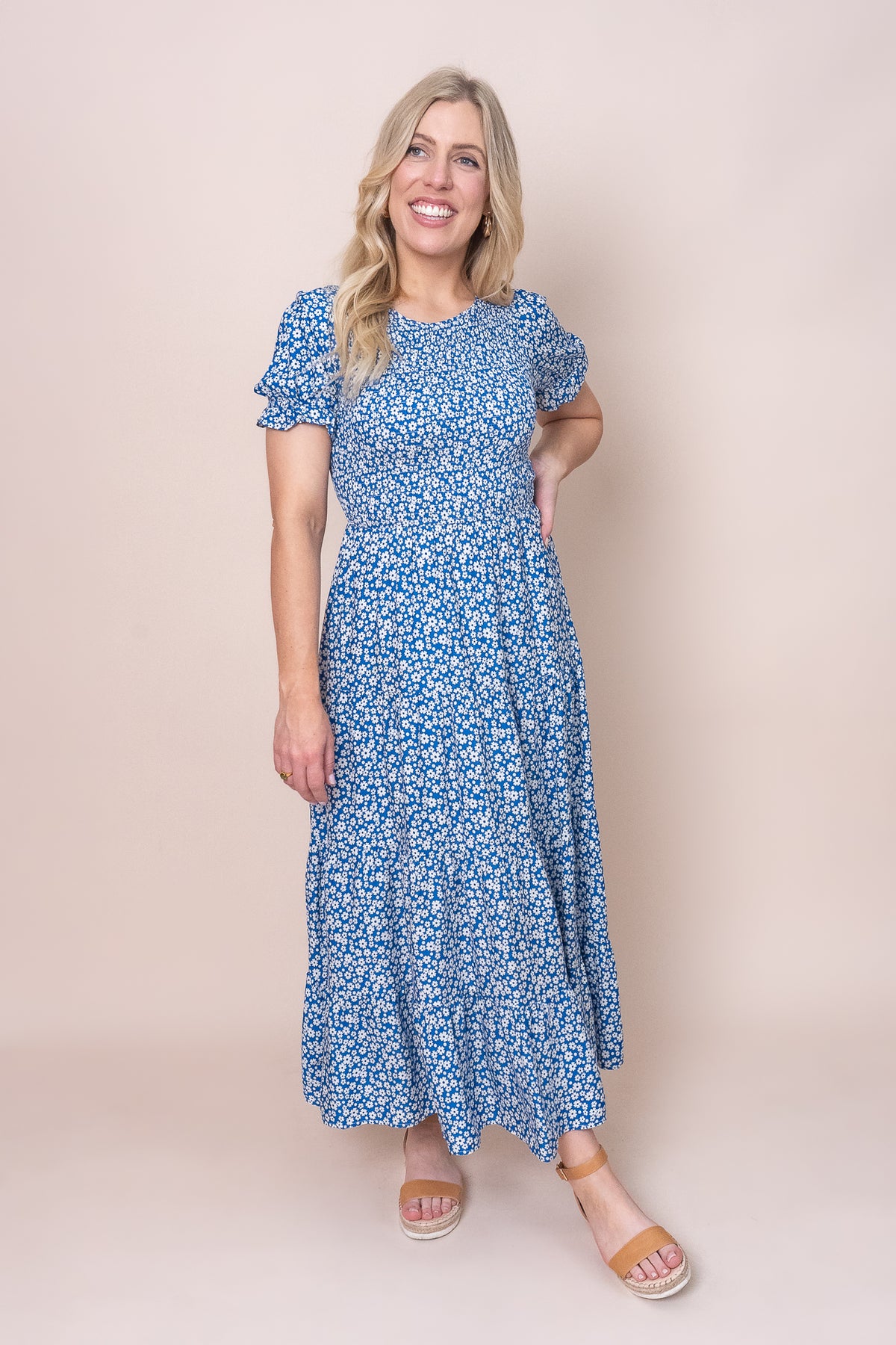 Hilda Dress in Blue