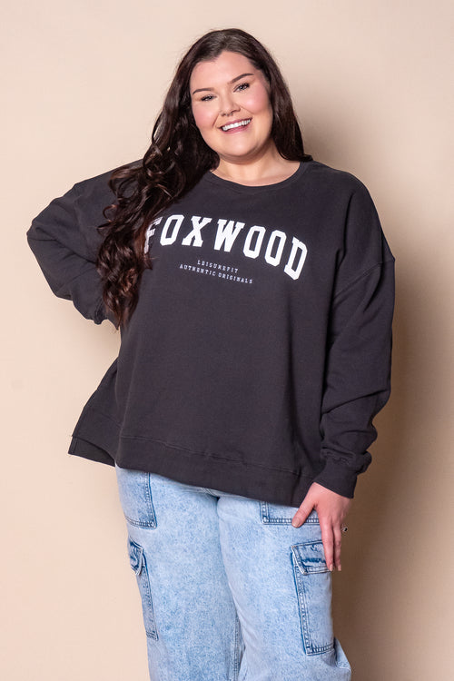 Interval Crew in Dark Grey/White - Foxwood