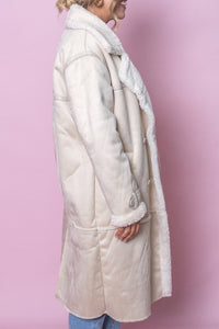 Mia Sherpa Coat in Natural - All About Eve