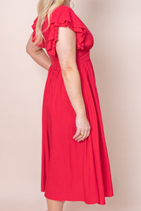 Gilly Dress in Red