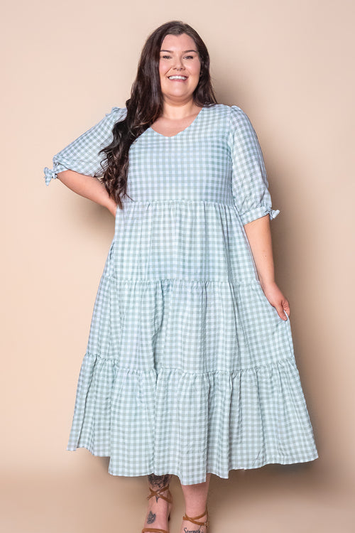 Romy Midi Dress in Sage