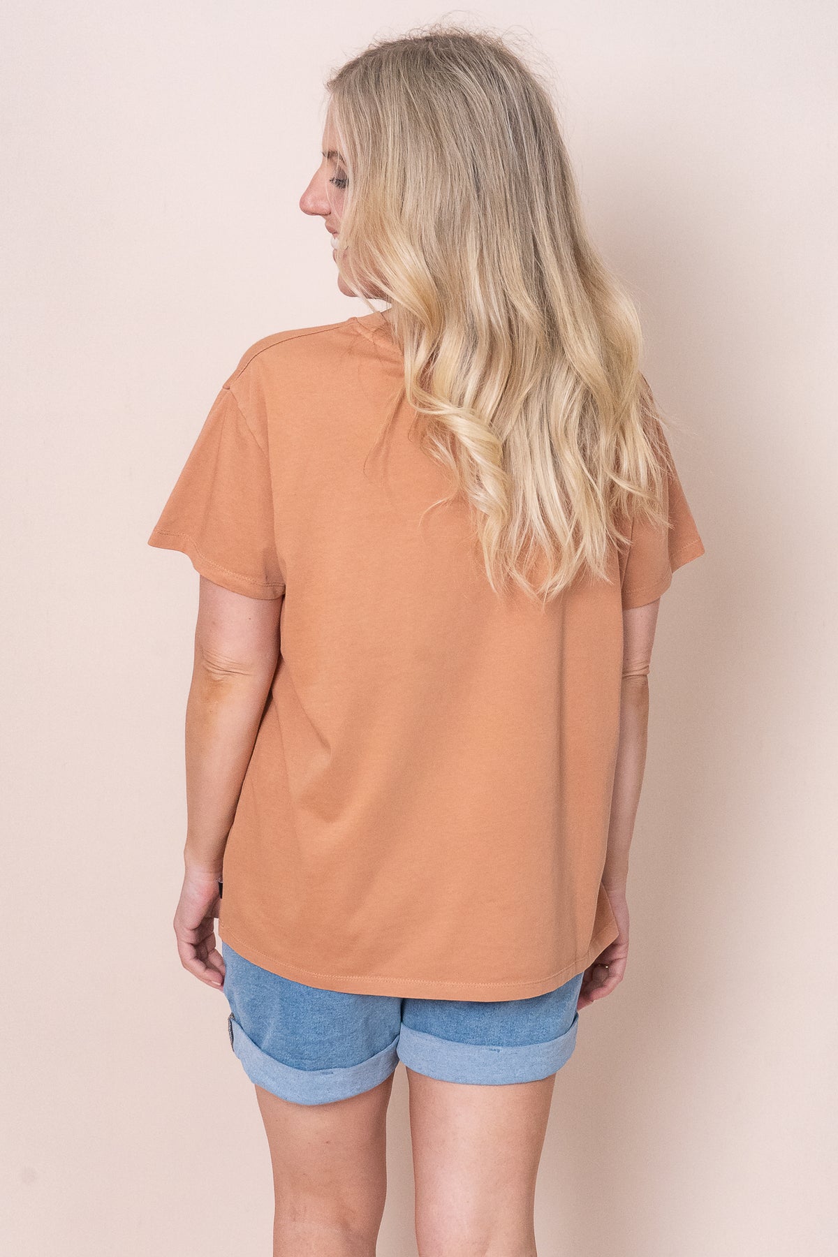 Baja Standard Tee in Tan - All About Eve