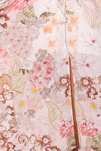 Manuela Maxi Dress in Blush Pink