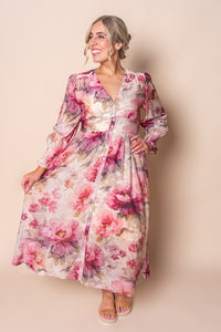 Jasmina Midi Dress in Cream