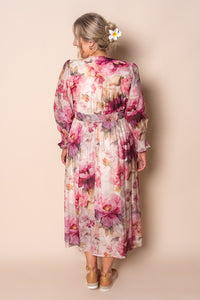 Jasmina Midi Dress in Cream