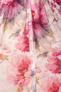 Jasmina Midi Dress in Cream