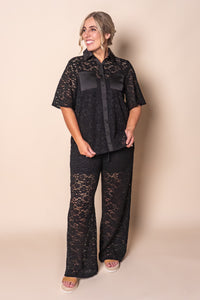 Dallas Lace Top in Black