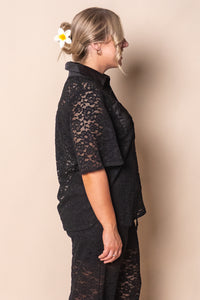 Dallas Lace Top in Black