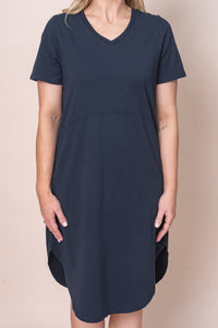 Rhoda Vee Dress in Dark Sapphire - Foxwood