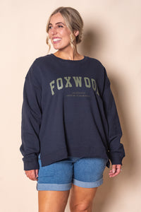 Interval Crew in Navy/Khaki - Foxwood