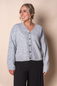 Nova Cardigan in Grey Marle - All About Eve