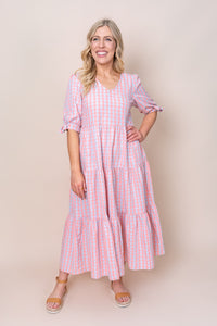 Romy Dress in Pastel Pink