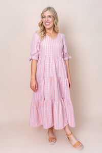 Romy Dress in Pastel Pink