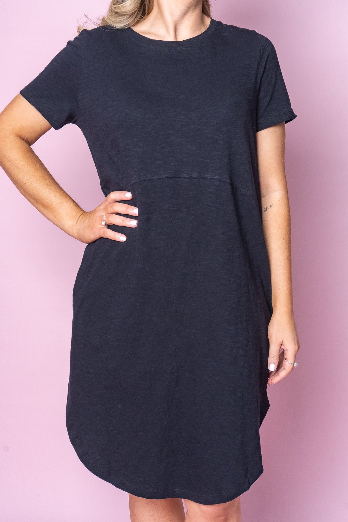 Bay Dress in Black - Foxwood