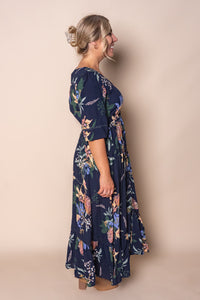 Tiffany Maxi Dress in Navy