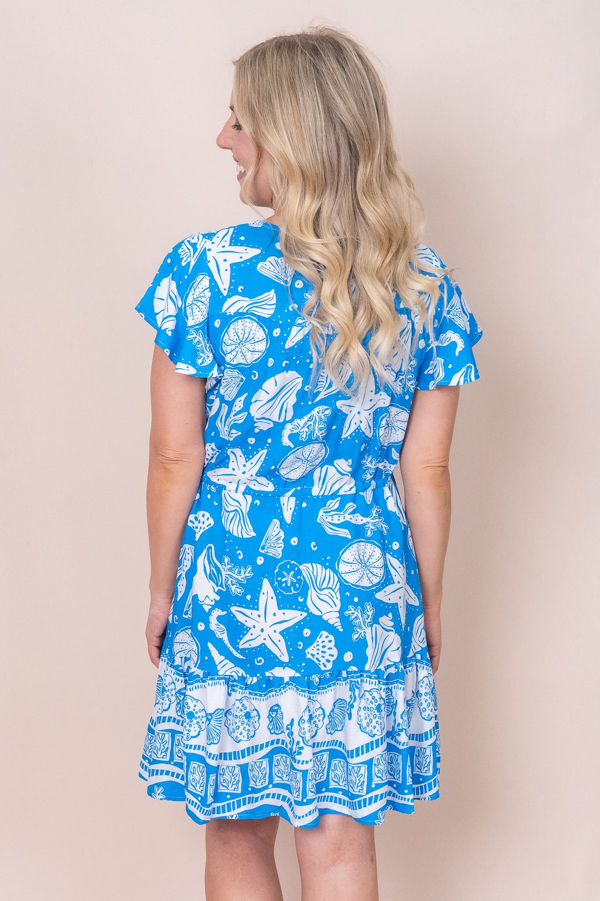 Sybil Dress in Sky Blue