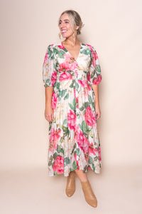 Montanna Midi Dress in Pink