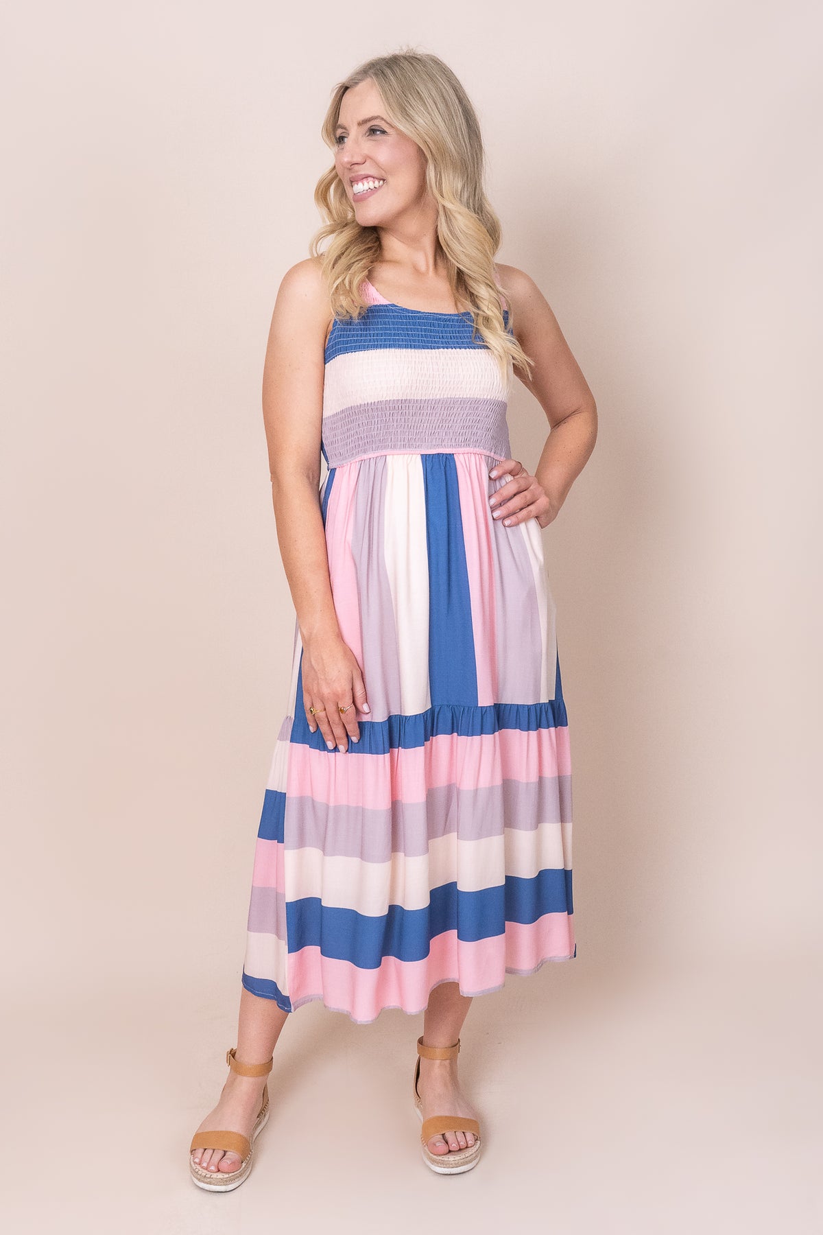 Danni Dress in Blush