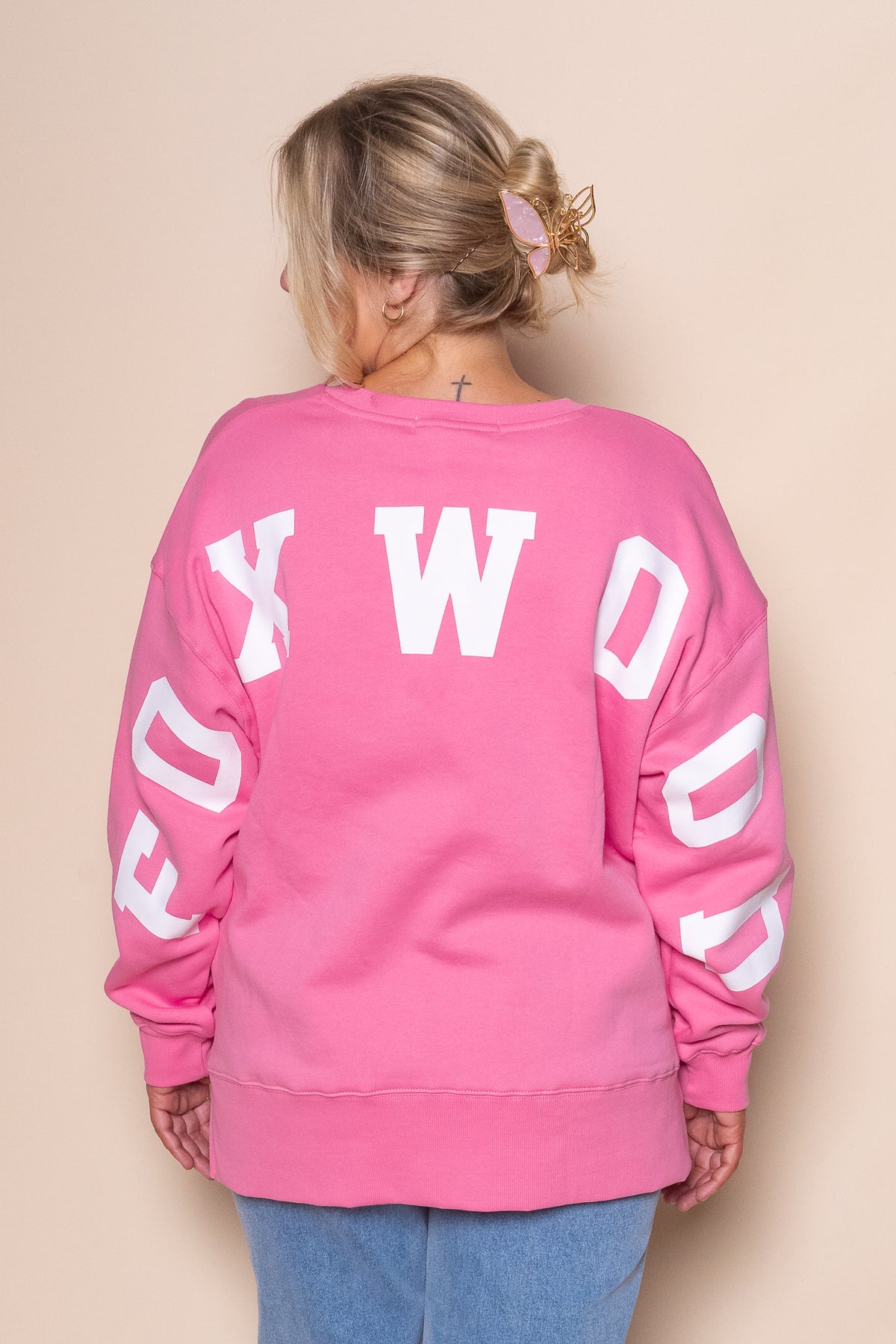 Interval Crew in Bubblegum Pink/White - Foxwood