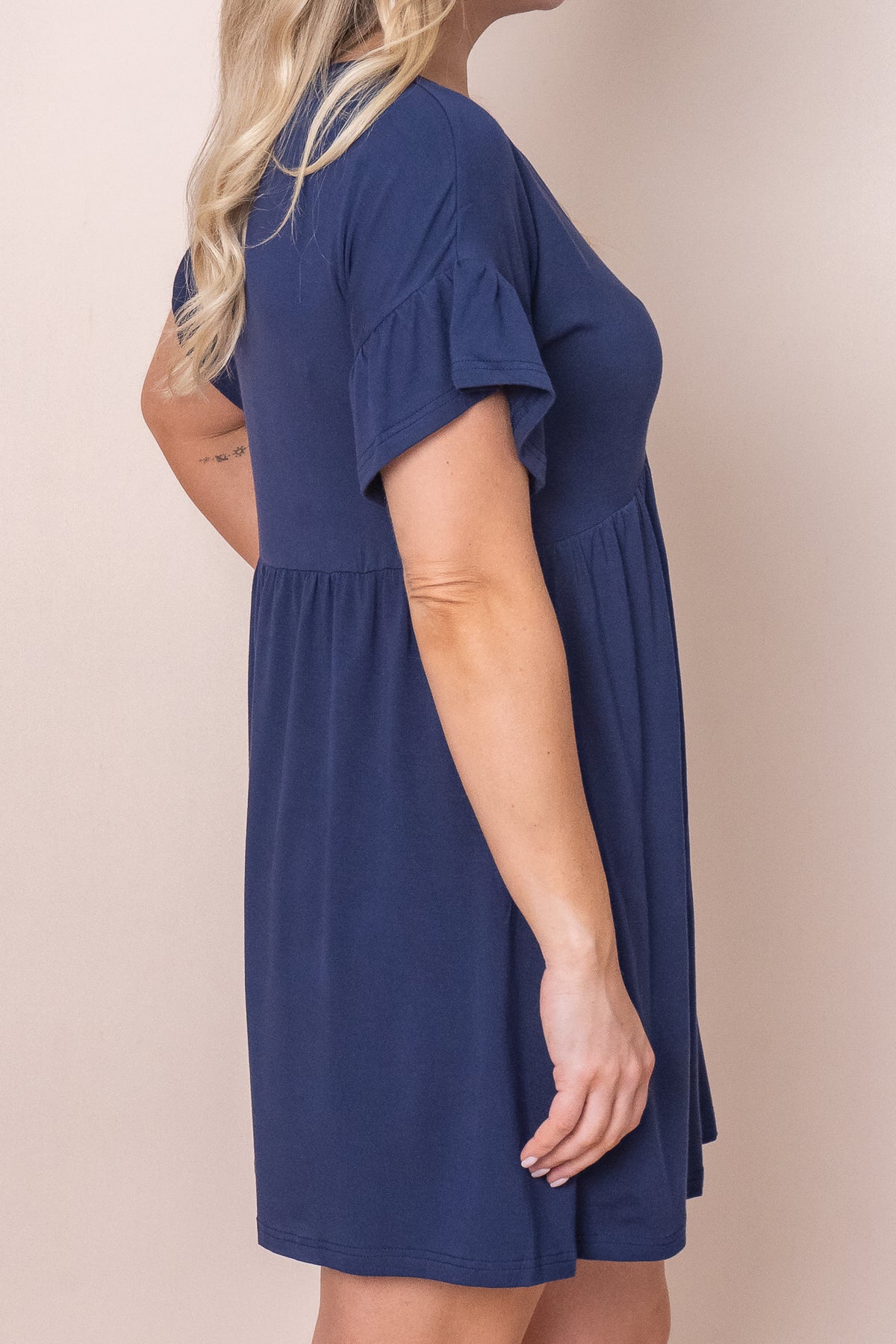 Didi Dress in Navy