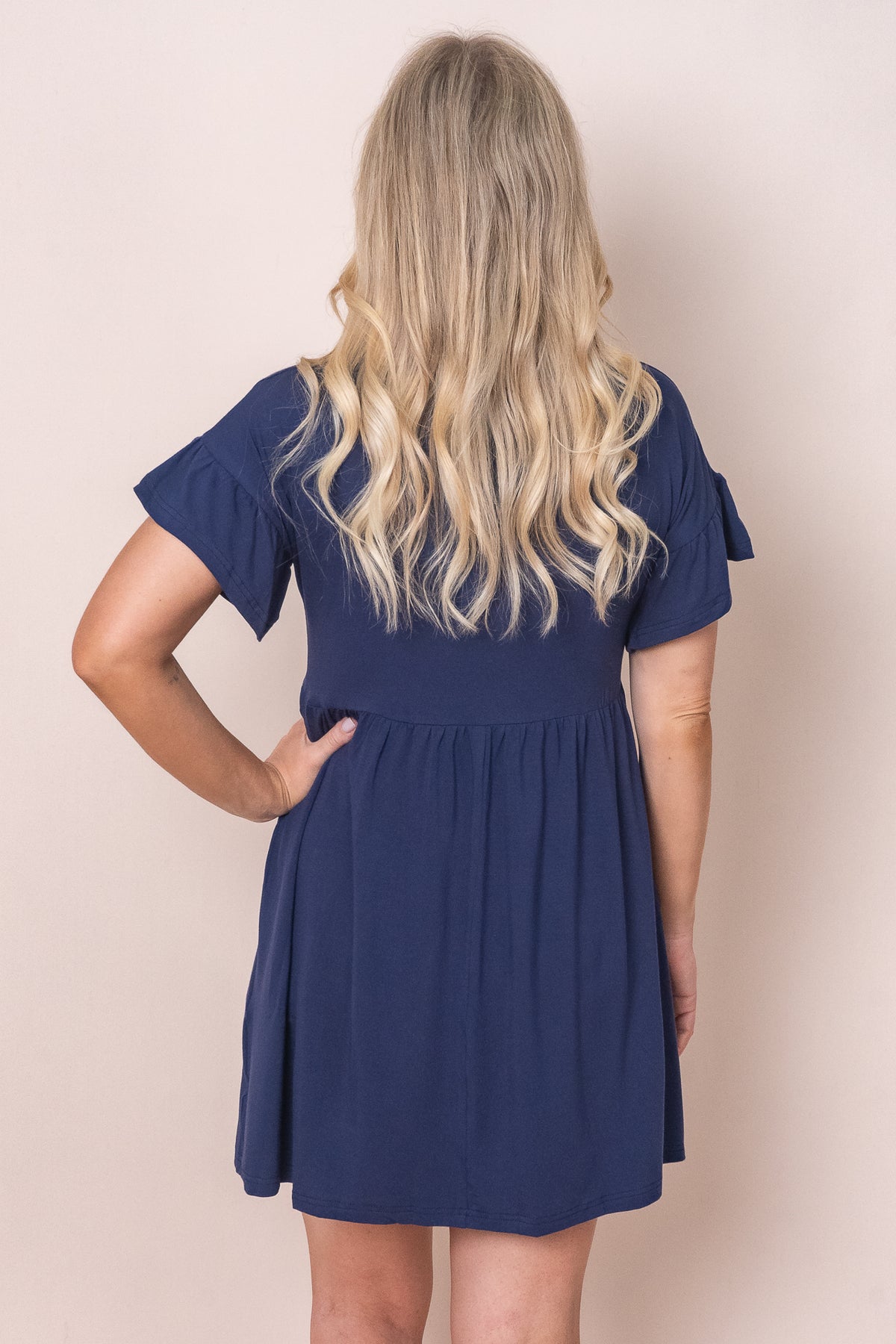 Didi Dress in Navy