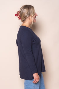 June L/S Top in Navy