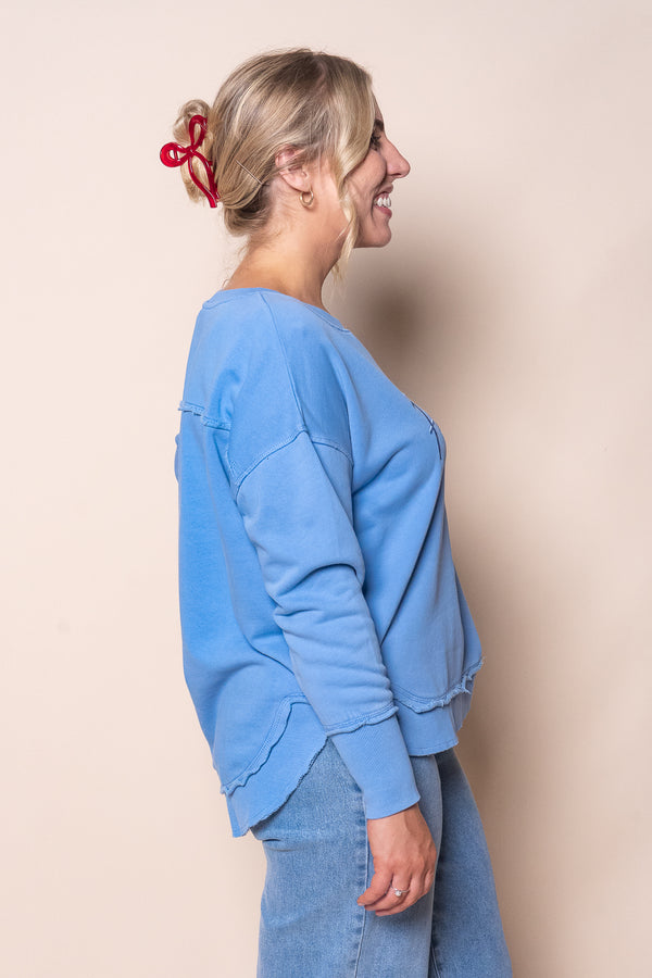 Signature Crew in Azurine Blue - Foxwood