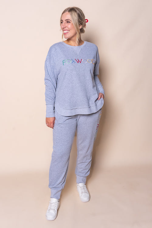 Simplified Confetti Crew in Grey Marle - Foxwood